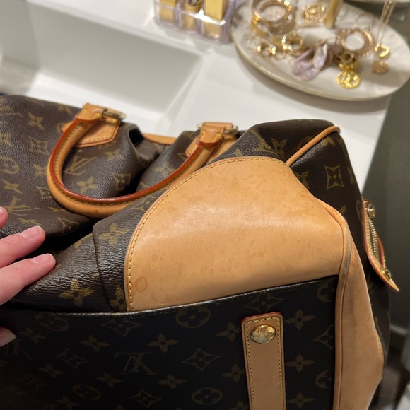 Louis Vuitton Limited Edition Monogram Stephen Boston Bag with Lucite Strap - Picture 8 of 14